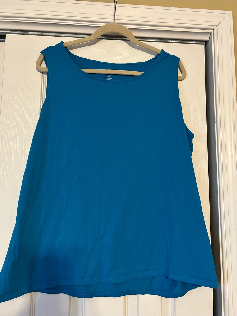 J Jill XL Women's Sleeveless Teal A-Line Tank Top